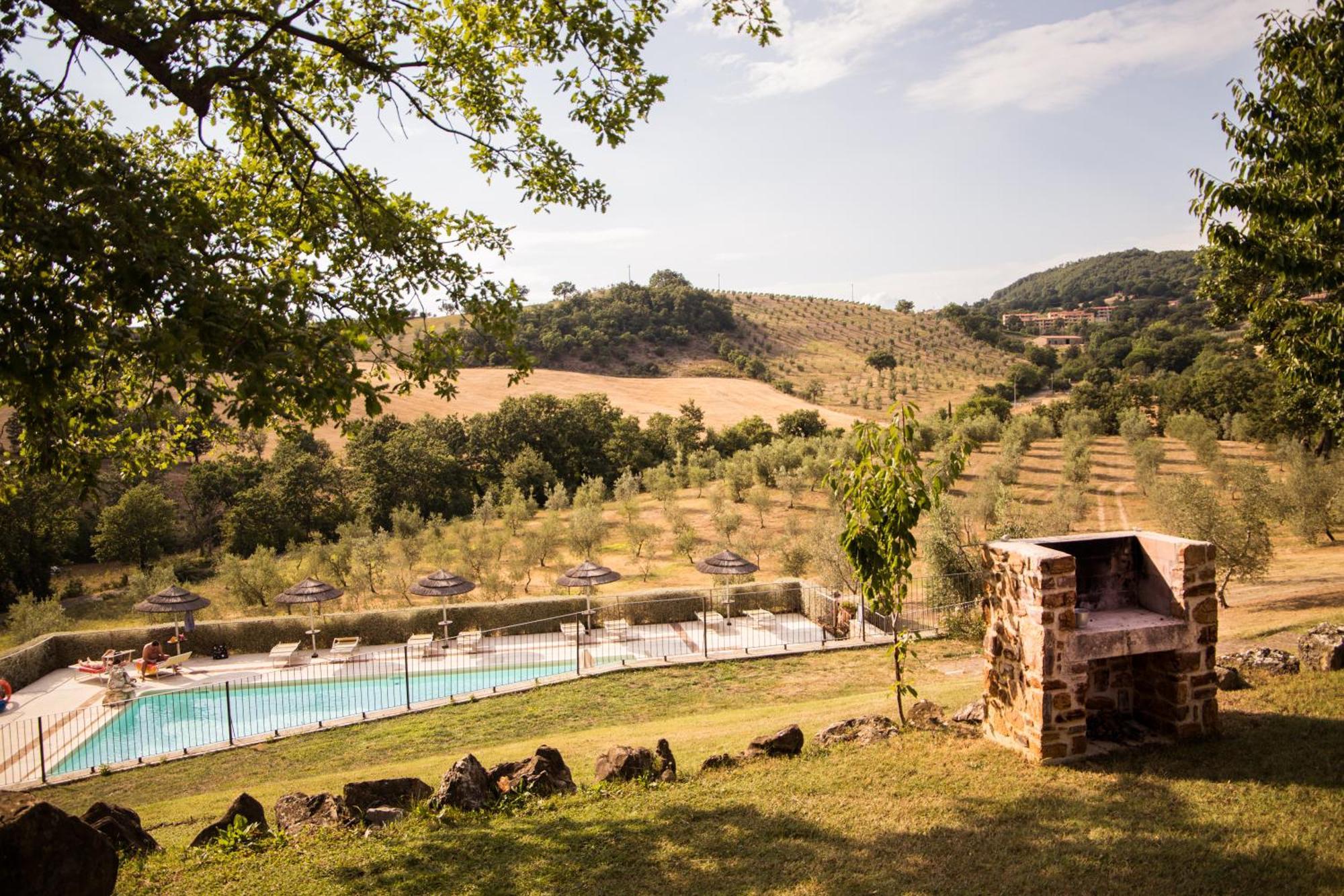 Gasthaus Country House Poggio Aione Catabbio Exterior foto